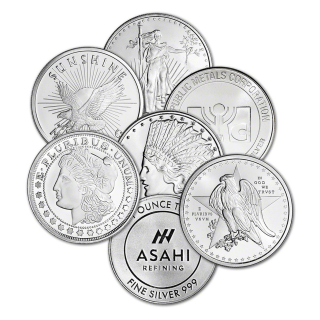 THE STRONGHOLD: Bullion Silver Bars and Rounds Box